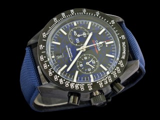 omega speedmaster moonwatch co-axial chronograph man watch