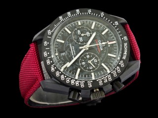 omega speedmaster moonwatch co-axial chronograph man watch