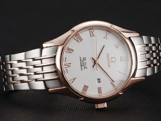 omega deville chronometer quartz mens watch