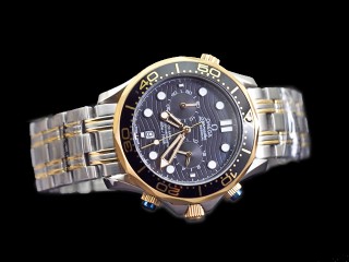 omega seamaster diver 300m chronograph 210.20.44.51.03.001 mens watch