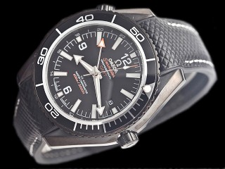 omega seamaster planet ocean gmt automatic mens watch
