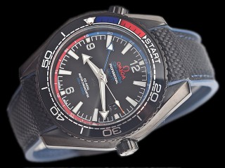 omega seamaster planet ocean gmt automatic mens watch