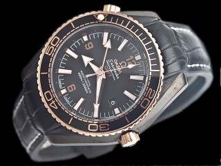 omega seamaster planet ocean gmt automatic mens watch