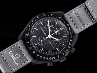 swatch x omega bioceramic moonswatch mission to mercury watch