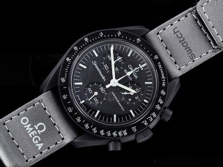 swatch x omega bioceramic moonswatch mission to mercury watch
