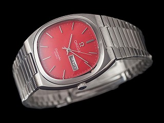 omega seamaster square quartz watch
