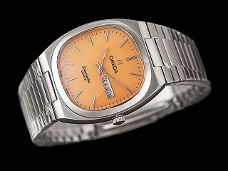 omega seamaster square quartz watch