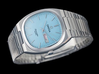 omega seamaster square quartz watch