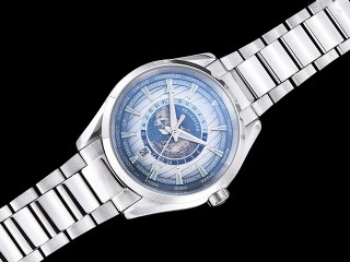 omega seamaster aqua terra worldtimer automatic mens watch