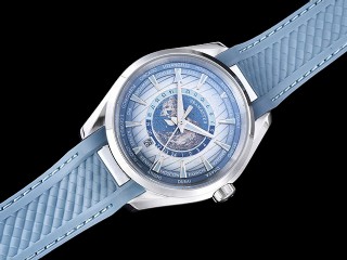 omega seamaster aqua terra worldtimer automatic mens watch