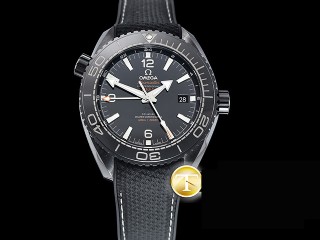omega seamaster planet ocean deep black watch