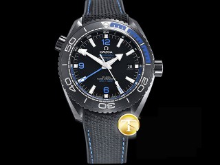 omega seamaster planet ocean deep black watch