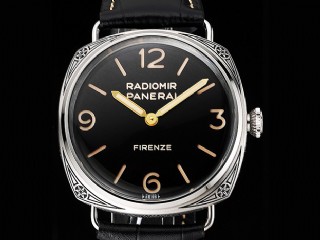 panerai pam604 radiomir firenze 3 days hand wound man watch 