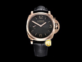 panerai pam677 luminor due 42 3 days oro rosso man watch