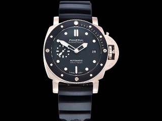 panerai pam 2164 submersible goldtech 42mm man watch