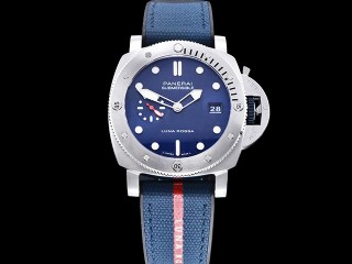 panerai pam 1391 submersible quaranta quattro luna rossa 44mm automatic man watch