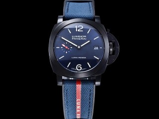 panerai pam 1408 luminor quaranta bitempo luna rossa 40mm man watch