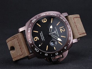 panerai luminor gmt pam 29 automatic man watch