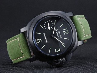 panerai luminor marina hand wound man watch