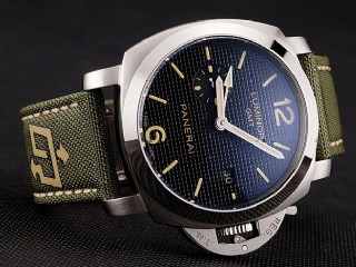 panerai luminor 1950 3-days gmt automatic mens watch