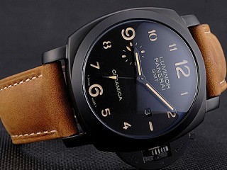 panerai luminor gmt automatic mens watch