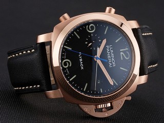 panerai luminor flyback automatic mens watch