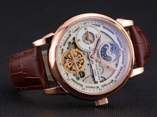 patek philippe dual time moonphase tourbillon automatic man watch