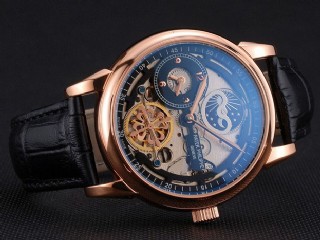 patek philippe dual time moonphase tourbillon automatic man watch