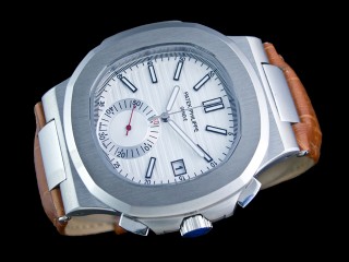 patek philippe nautilus quartz chronograph 45mm man watch