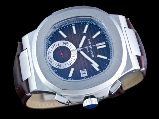 patek philippe nautilus quartz chronograph 45mm man watch