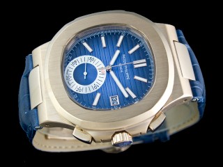 patek philippe nautilus quartz chronograph 45mm man watch