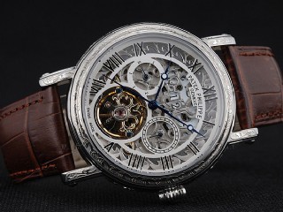 patek philippe grande complication skeleton tourbillon automatic man watch
