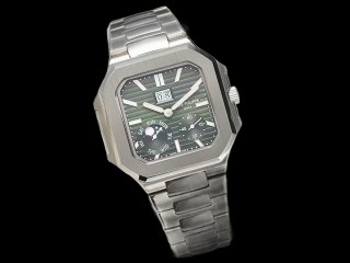patek philippe cubitus 5822 grand date day moon phases automatic mens watch