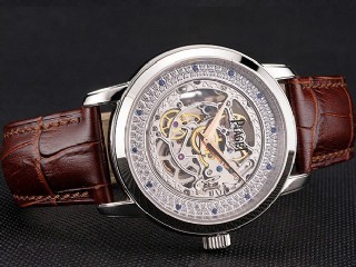 piaget altiplano skeleton dial automatic man watch