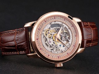 piaget altiplano skeleton dial automatic man watch