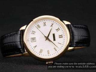 piaget 2824 automatic gold case mens watch