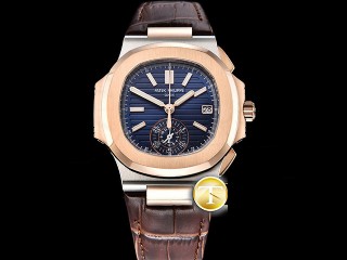 patek philippe nautilus chronograph date 5980 automatic mens watch