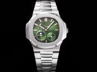patek philippe nautilus moon phase date 5712 automatic mens watch