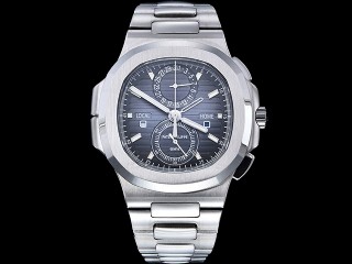 patek nautilus chronograph travel time 5990 automatic mens watch