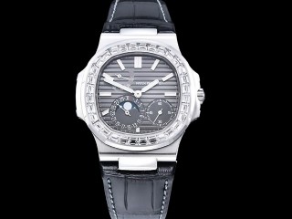 patek philippe nautilus moon phase date 5722 automatic mens watch