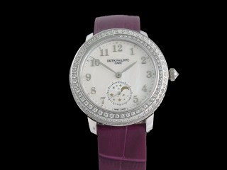 patek philippe moon phase complications 7121j ladies watch