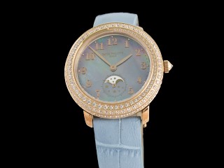 patek philippe moon phase complications 7121j ladies watch 