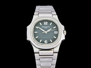 patek philippe nautilus 7018 swiss quartz ladies watch 
