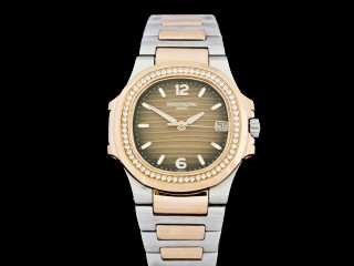 patek philippe nautilus 7010 swiss quartz ladies watch 
