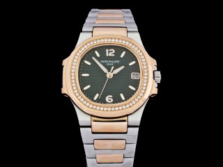 patek philippe nautilus 7010 swiss quartz ladies watch 
