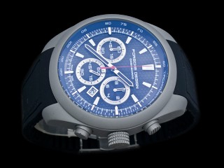 porsche design p6612 quartz chronograph sandblast men watch