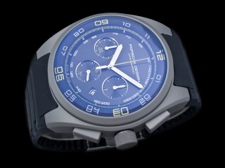 porsche design quartz chronograph sandblast mens watch