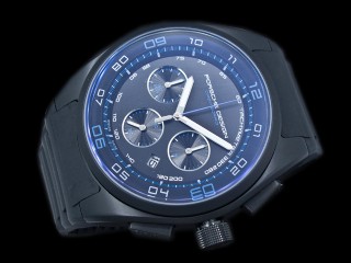 porsche design quartz chronograph pvd mens watch