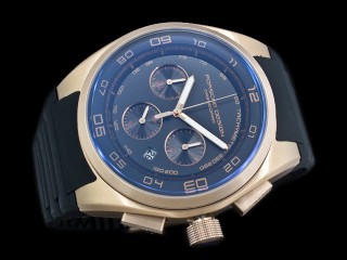 porsche design quartz chronograph rose gold mens watch