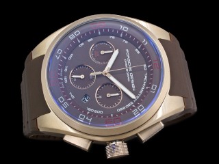 porsche design quartz chronograph rose gold mens watch